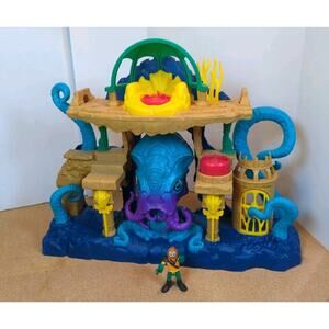 Imaginext Atlantis Aquaman Ocean Kingdom DC Comics Mattel Playset Aquaman Work